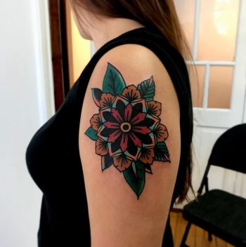 Mandala flower by rocotatt