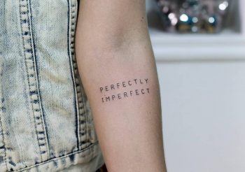 Perfectly imperfect tattoo by tattooist Fury Art