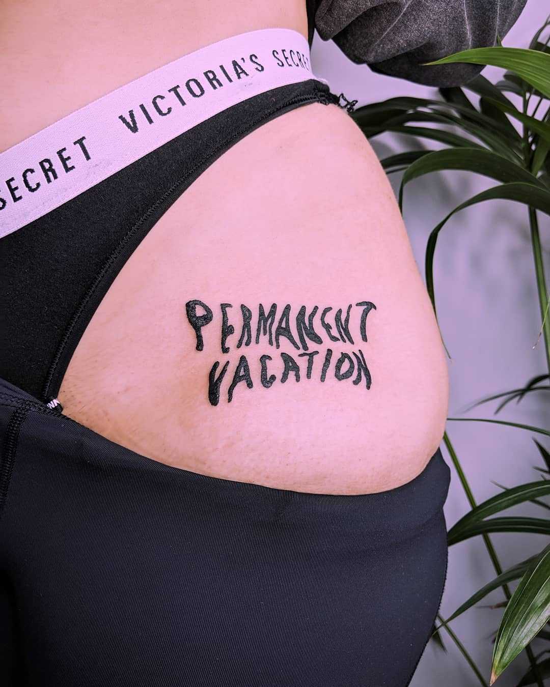 Permanent vacation tattoo by Tristan Ritter