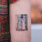 Ramon Casas' Over My Dead Body by tattooist Saegeem