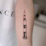 Rocket by tattooist Fury Art