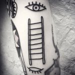 Simple ladder by tattooist MAIC