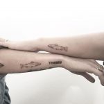 Sisterhood tattoos by Sara Kori