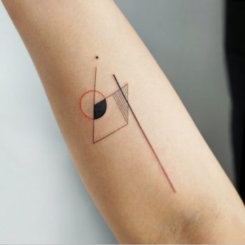 Small abstractions by tattooist Ida