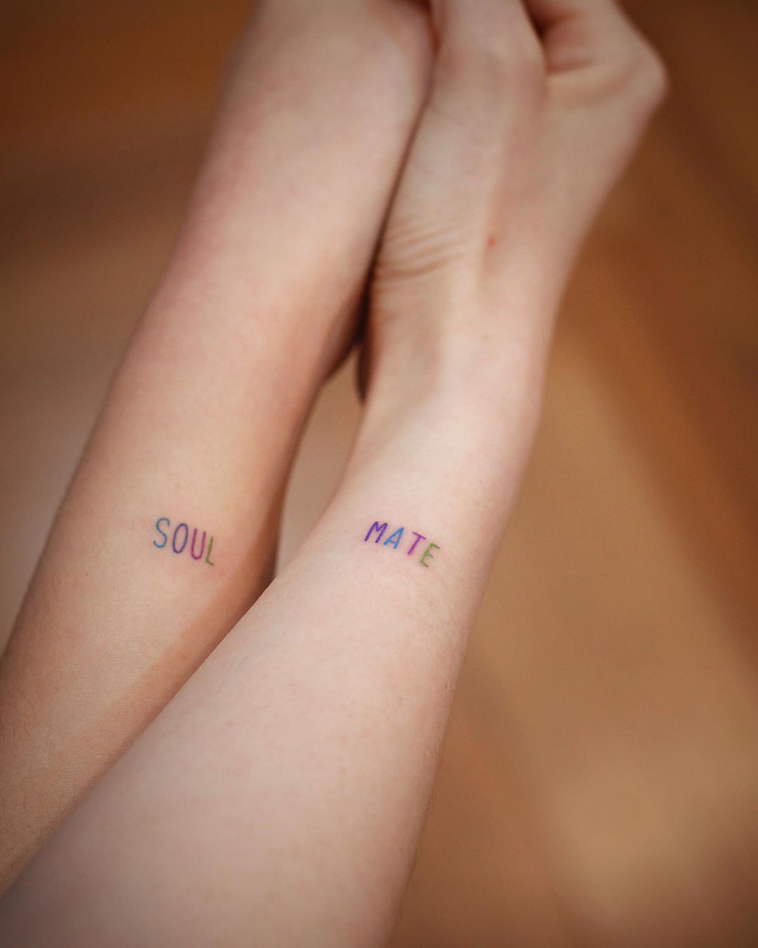 60+ Soulmate Matching Couple Tattoos With Meaning | Matching couple tattoos,  Couples tattoo designs, Cute couple tattoos