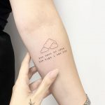 The Office quote tattoo by Sara Kori
