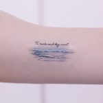 To make each day count tattoo by tattooist Saegeem