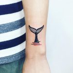 Whale tale by tattooist Ida