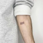 222 tattoo by Sara Kori