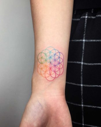Coldplay's Flower Of Life by Choco Chiang
