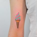 Colorful ice cream cone by Yaroslav Putyata