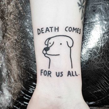 Death comes for us all by tattooist Mr.Heggie