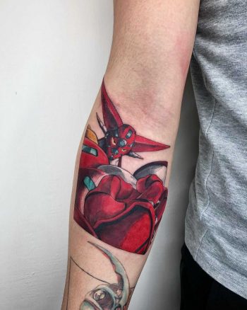 Getter Robo tattoo by Choco Chiang