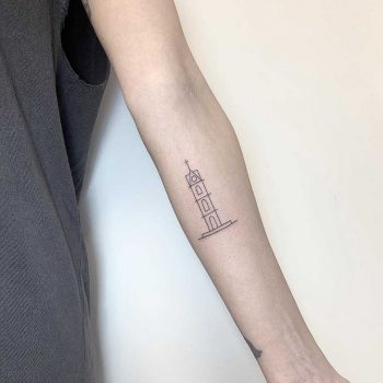 Jaffa Clock tattoo by Sara Kori