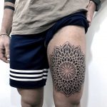 Large mandala by tattooist NEENO