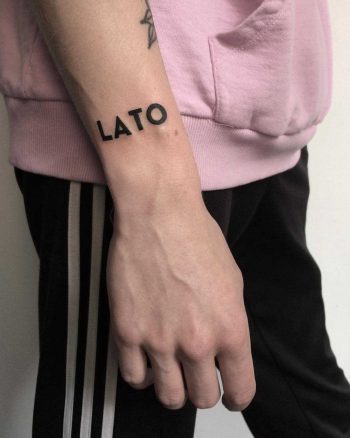 Lato tattoo by @skrzyniarz_