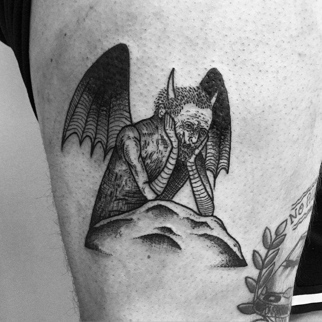 Lonely devil by tattooist weepandforfeit