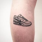Nike Air Max tattoo by @themagicrosa