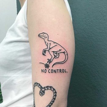 No control tattoo by @themagicrosa
