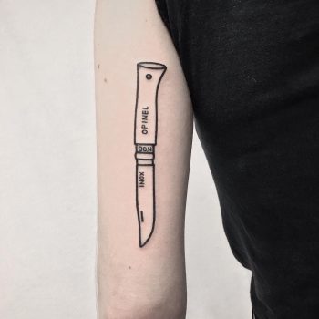 Simple knife by @themagicrosa