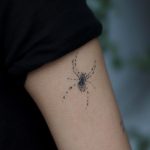 Spider by @tattoo_a_piece