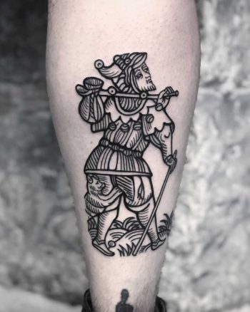 The fool by tattooist MAIC