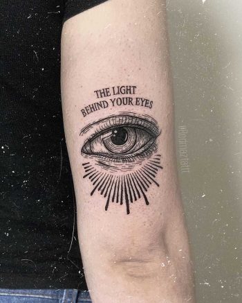 The light behind your eyes by tattooist rodmaztattt