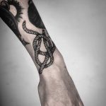 Tied rope by tattooist MAIC