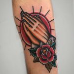 Traditional praying hands by rocotatt