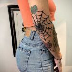 Tradtional eye and spider web by rocotatt