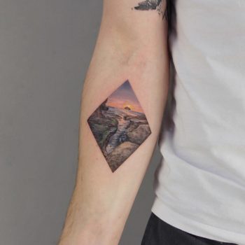 Trebarwith tattoo by Anya Tsyna