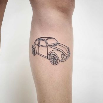 VW beetle by @themagicrosa