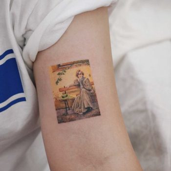 Vittorio Matteo Corcos's Sogni tattoo by tattooist Saegeem