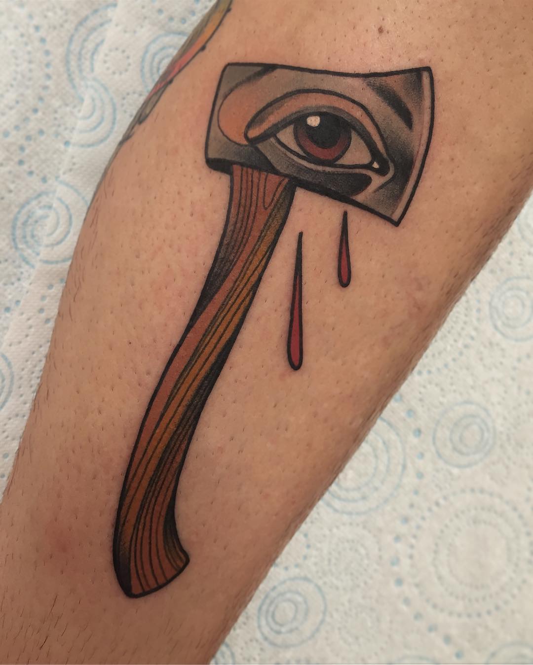 Axe with eye by @pau1terry_