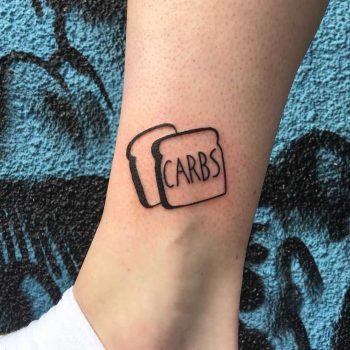 Carbs tattoo by @gekku