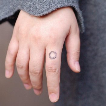 Circles by @wittybutton_tattoo