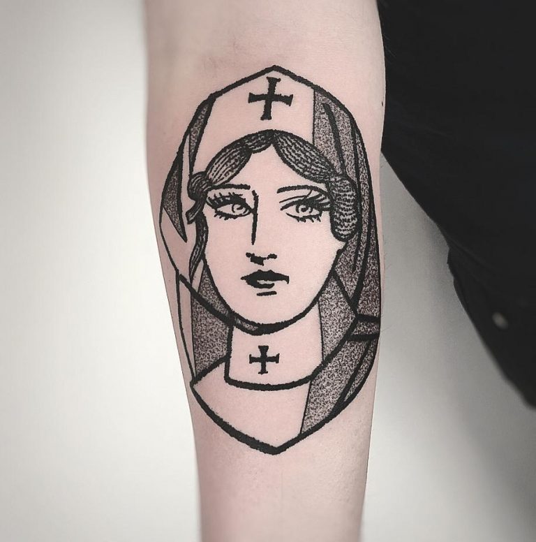  Skull and moon phases - Tattoogrid.net