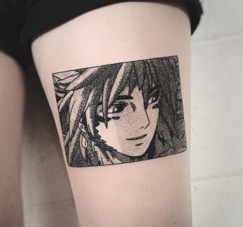 Howl tattoo from Howls Moving Castle by @charley_gerardin