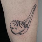 Lil dumpling tattoo by @patcrump