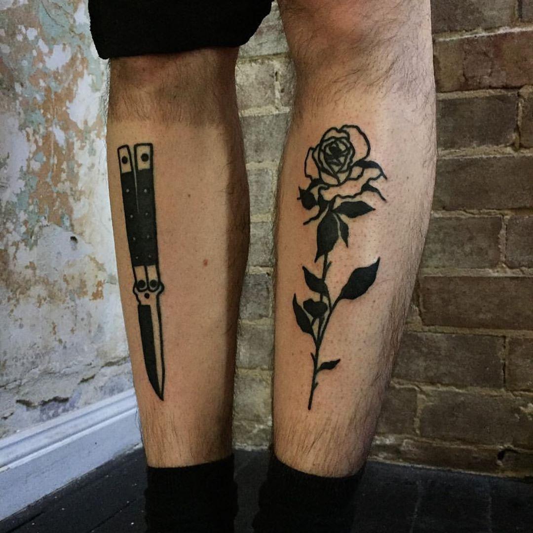 Love Hate By Lonewolftattoo Tattoogrid Net