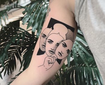 Many faces by @charley_gerardin