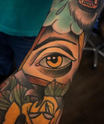Neo-traditional eye by @pau1terry_