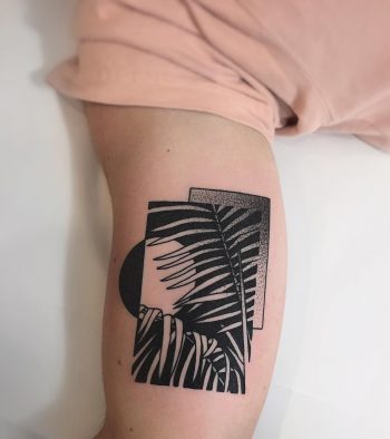 Palm leafs by @charley_gerardin