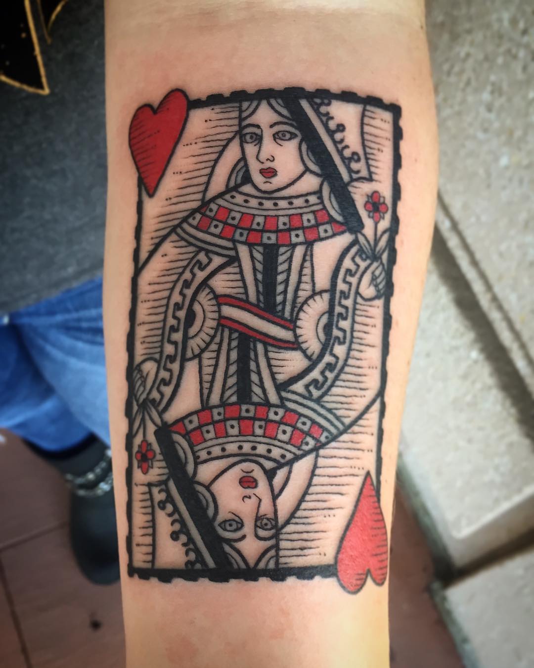 Picture of my first tattoo from a year ago ✌️ : r/queen