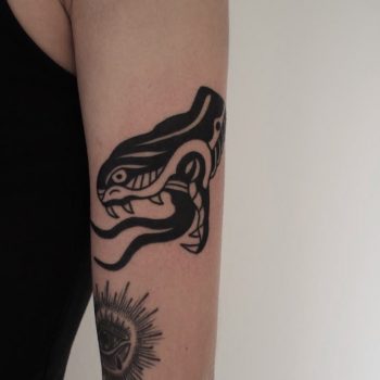 Snake's head by @hanaroshinko