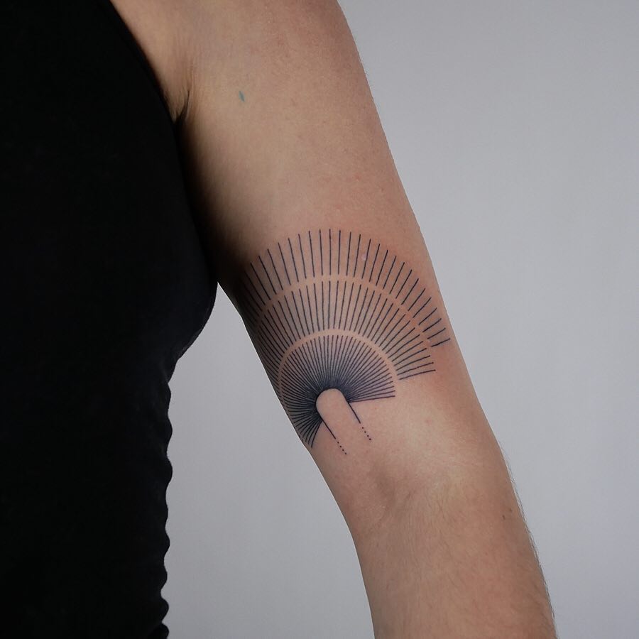 Tattoo based on Bruno Penabranca’s designs by @hala.chaya
