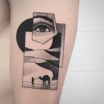 The Woman in the Dunes tattoo by @charley_gerardin