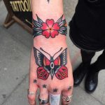 Traditional butterfly by @lukejinks