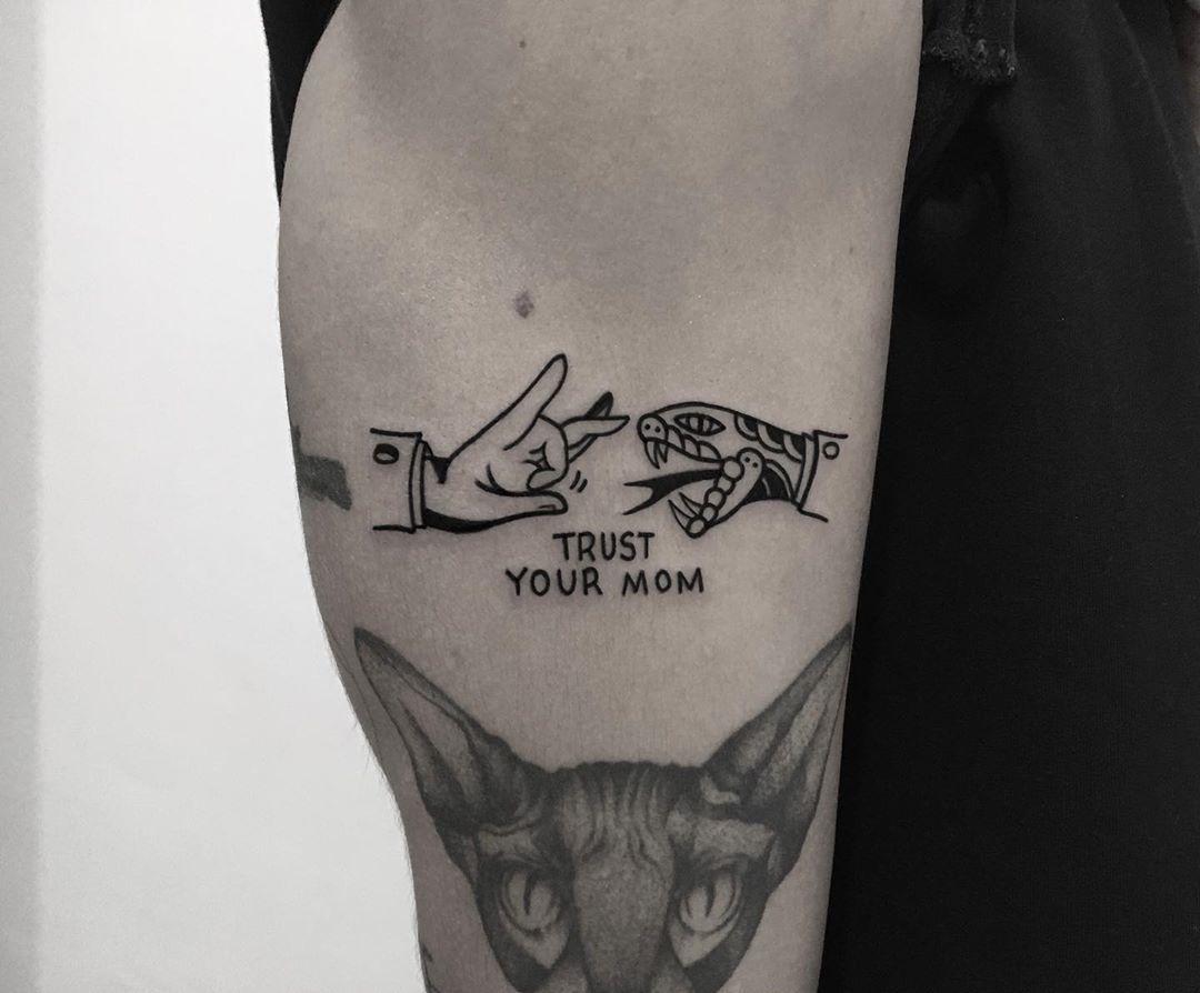 Trust your mom by @nancydestroyer