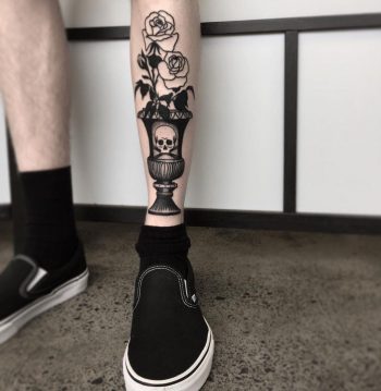 Vase of death by @lonewolftattoo